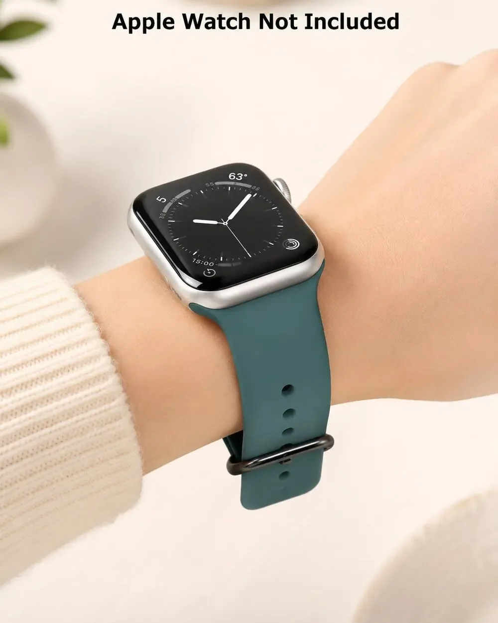Band fits Apple Watch Series 456789Se. Fits 38 Mm 40 Mm And 41 Mm.